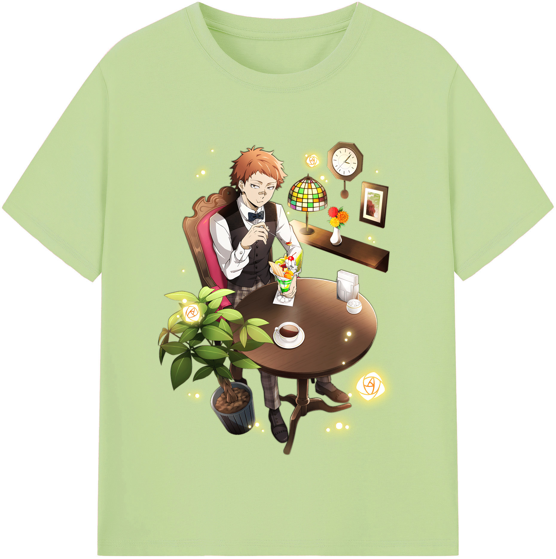 （画像用） 文豪ストレイドッグス Bungo Stray Dogs 綿100％半袖Tシャツ（フロントプリント）
